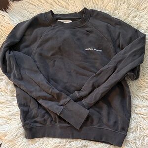 Spiritual Gangster Womens Dark Gray Sweater